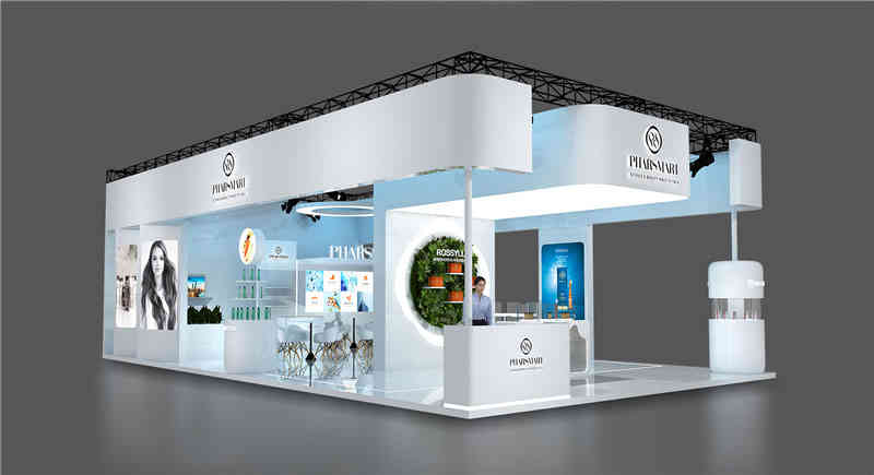 華為技術(shù)有限公司參展新加坡濱海灣金沙會(huì)展中心展覽設(shè)計(jì)展臺(tái)搭建2