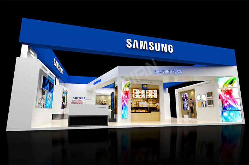 三星廣州展臺設計搭建 三星廣州展臺設計搭建