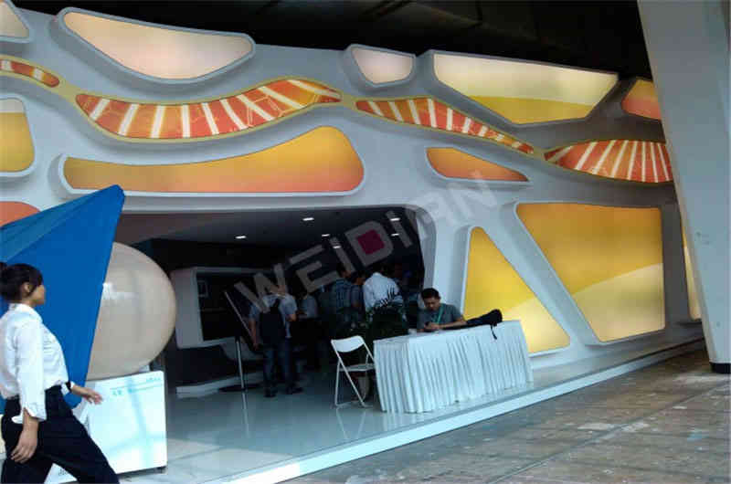 中國(guó)電信廣州展臺(tái)設(shè)計(jì)搭建