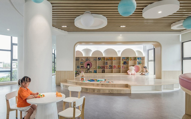廣州設計裝修公司洞頭區靈昆幼兒園裝飾設計案例 廣州設計裝修公司洞頭區靈昆幼兒園裝飾設計案例