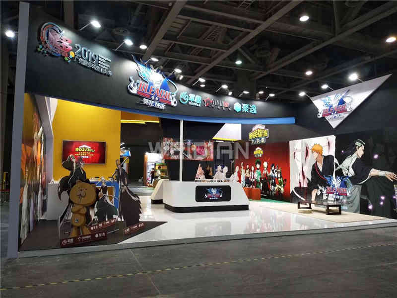 廣州展臺設計公司搭建展臺裝修國際動漫游戲展覽會CCG EXPO展會設計搭建
