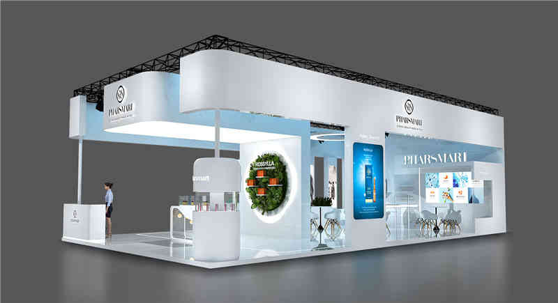 華為技術(shù)有限公司參展新加坡濱海灣金沙會(huì)展中心展覽設(shè)計(jì)展臺(tái)搭建3