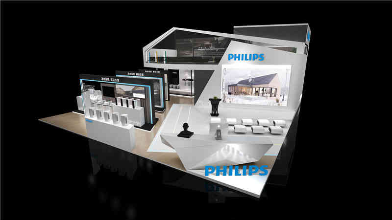 上海浩澤凈水科技發(fā)展有限公司參展上海新國際博覽中心展覽設計展臺搭建4